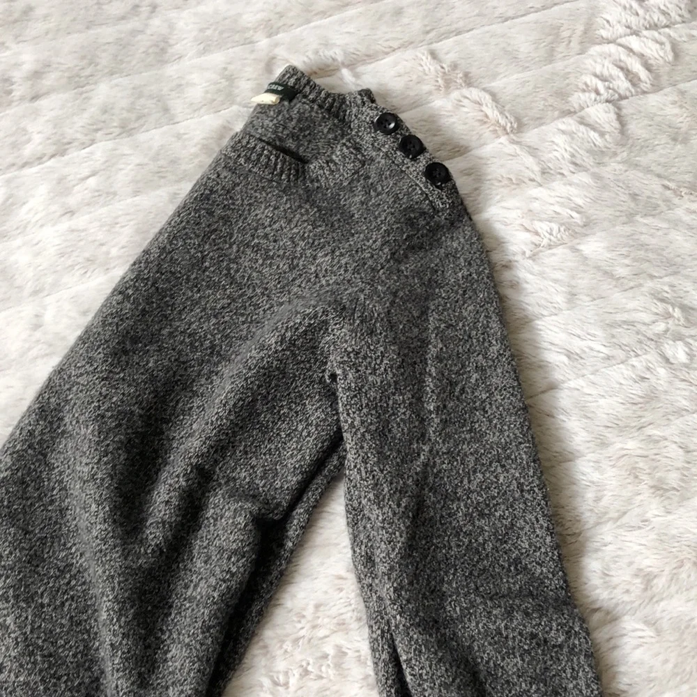 J.‎ Crew Merino Wool Crewneck w/ shoulder buttons